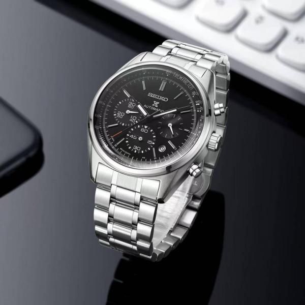 Seiko Prospex Chronograph Silver-Black