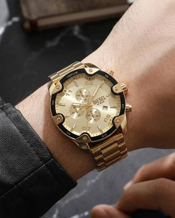 Diesee_l Spiked gold & gold