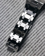Audemaar_s Piguet Royal Oak Quartz Silver-Black