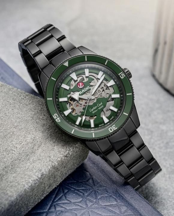Radd_o Captain Cook HighTech Automatic Black-Green