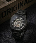 Armaann_i Exchange Ax2418 Hampton Automatic Black