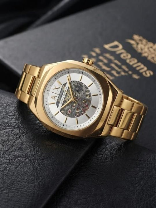 Arma_i Exchange Ax2418 Hampton Automatic gold white