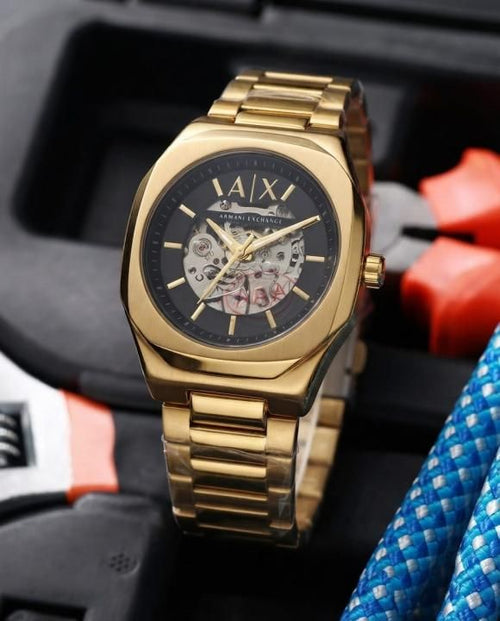 Arma_i Exchange Ax2418 Hampton Automatic gold black