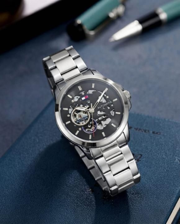 Tommmy Hilfige_r skeleton automatic