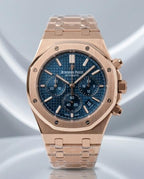 Audemars pigeeu_t royal oak chronograph Blue