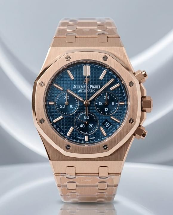 Audemars pigeeu_t royal oak chronograph Blue