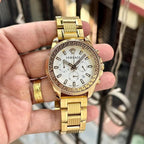 Versace Greca Action Chronograph gold white