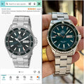 Orien_t Kamasu Mako RA-AA0004E Automatic silver -green
