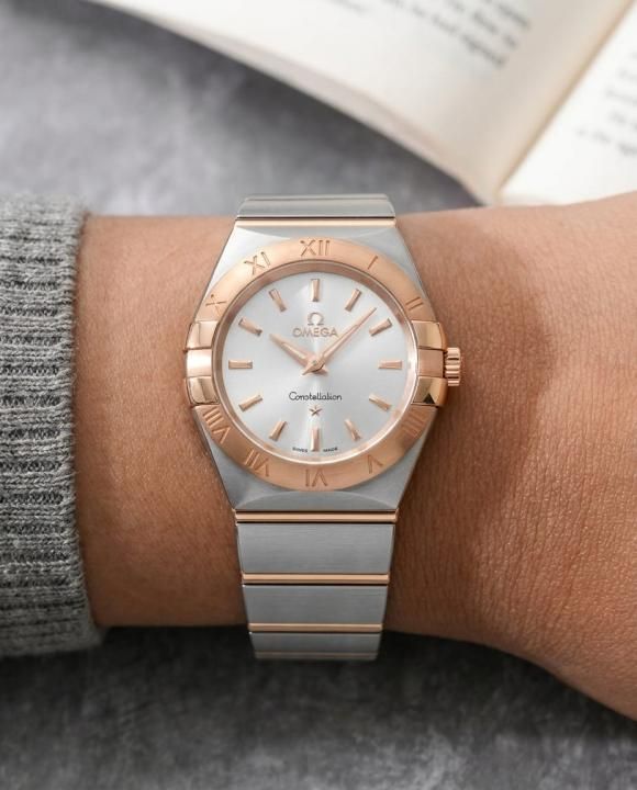 Omegg_aConstellation Sedna 2Ton Copper White Womens