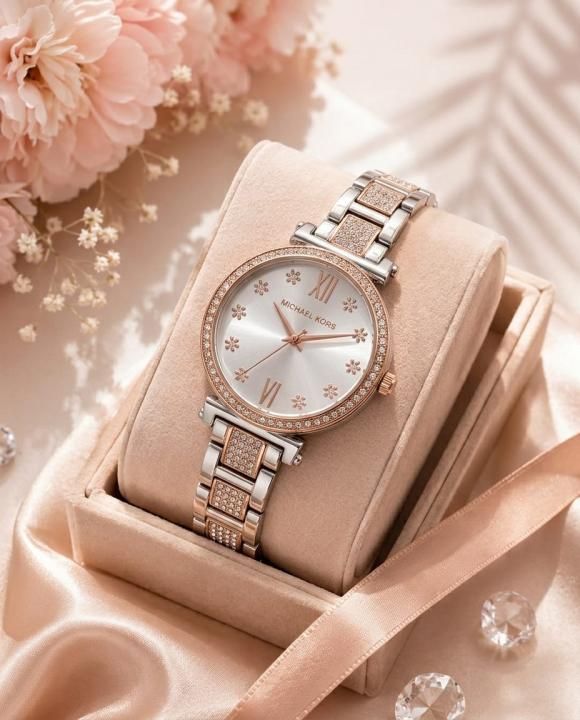 Michael_l Kors Sofie 2Ton-Copper-White