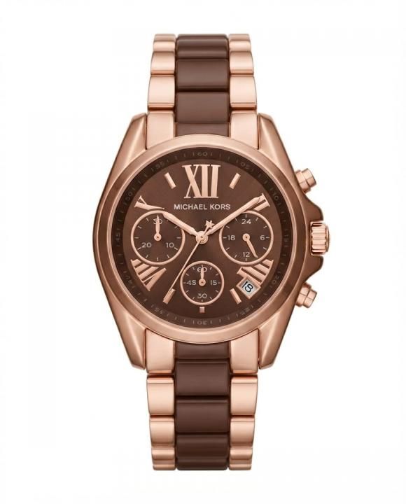 Michea_l kors bradshaw Brown two tone