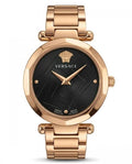 Versace_e heritage rose gold black dail