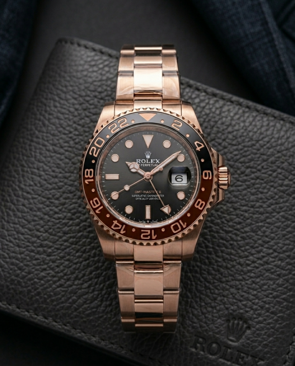 Rolee_x Oyster Perpetual Gmt Master Grey Dial